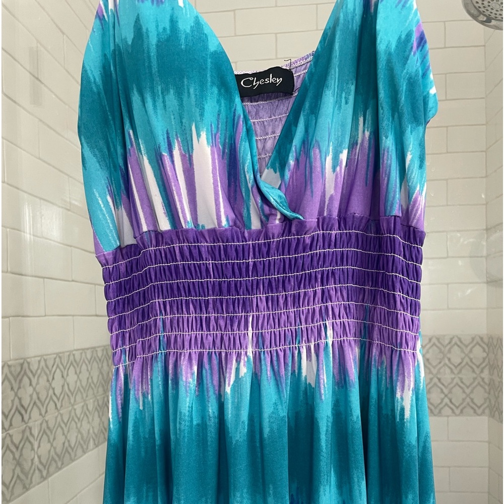 Chelsey vintage Y2K flowy maxi dress
